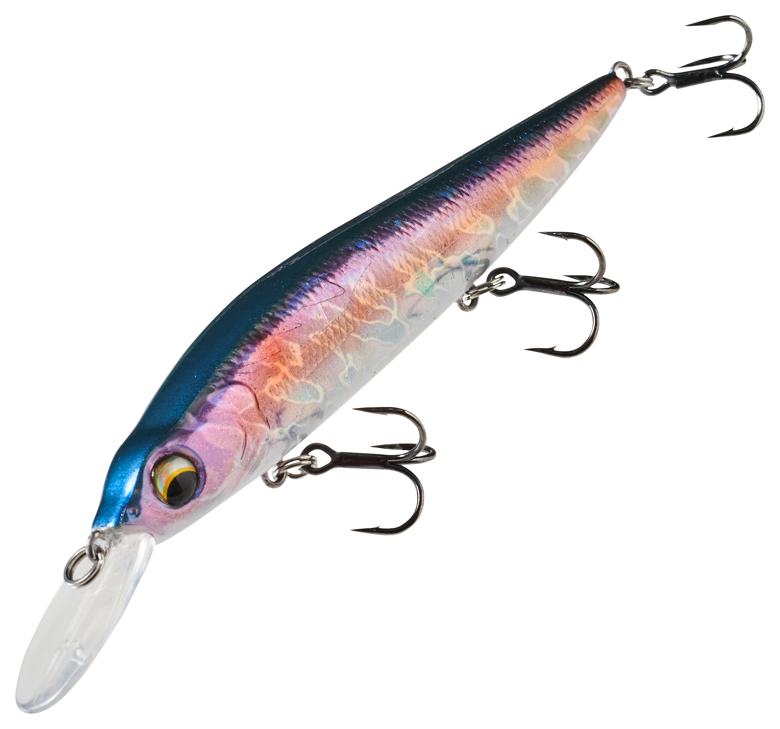 Image of "Bass Pro Shops XPS Staredown Suspending Jerkbait - Vegas Lights - 4-3/8"" - Max Diving Depth - 11'"