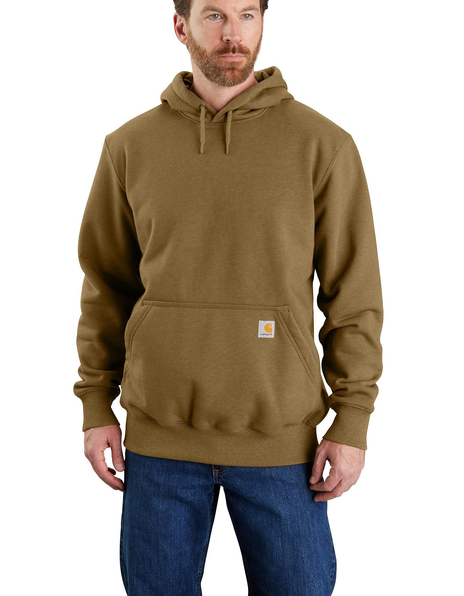 Carhartt - Men's Rain Defender® Paxton Heavyweight Hooded Sweatshirt –  Threadfellows