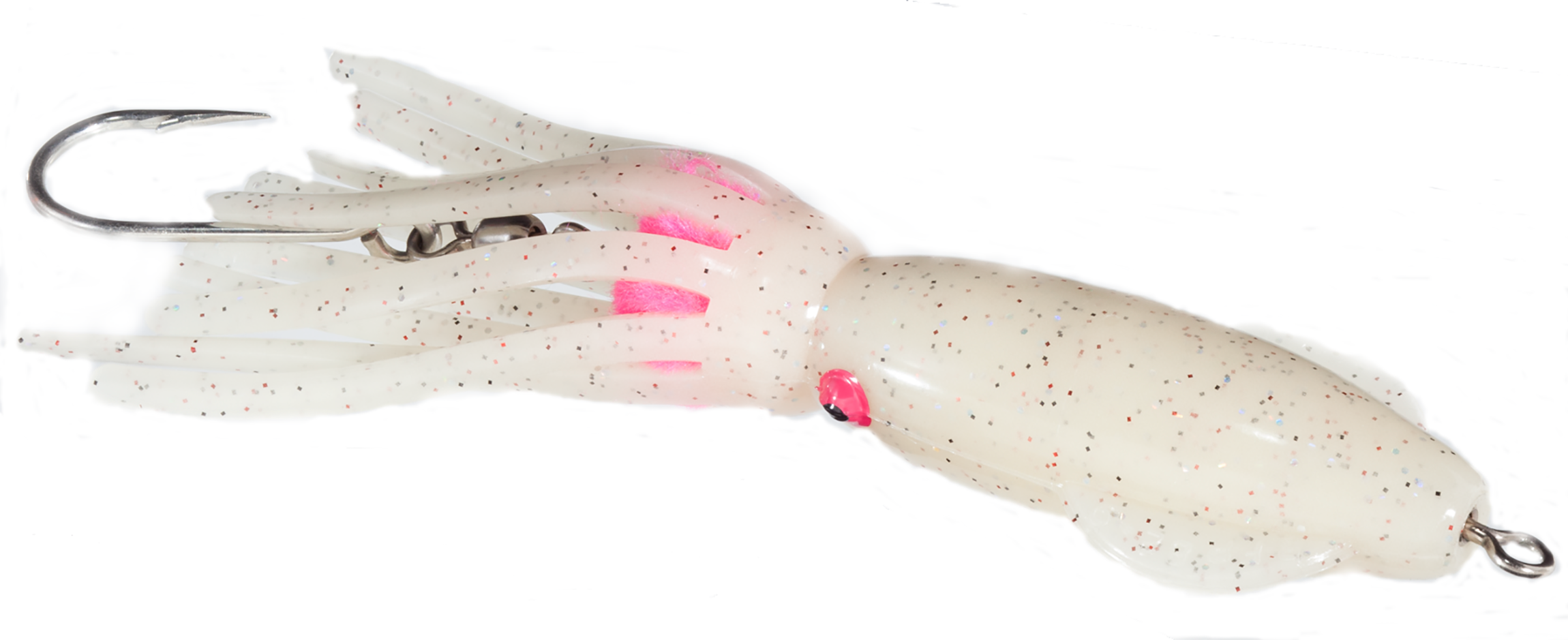 B2 Squid 9'' Rigged Squid - Triple Glow Red