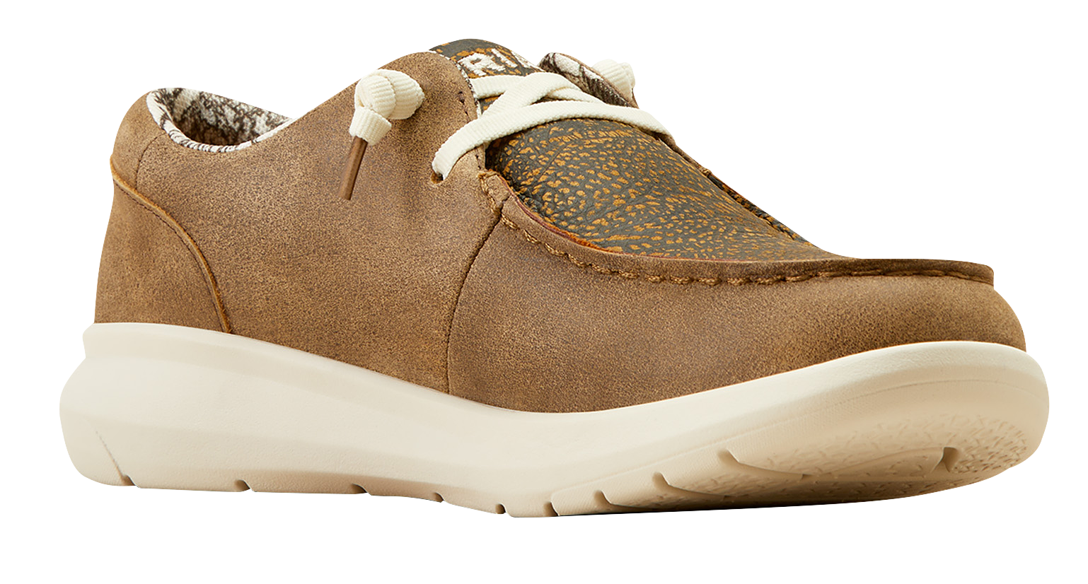 Image of Ariat Hilo Slip-On Shoes for Ladies - Brown Bomber