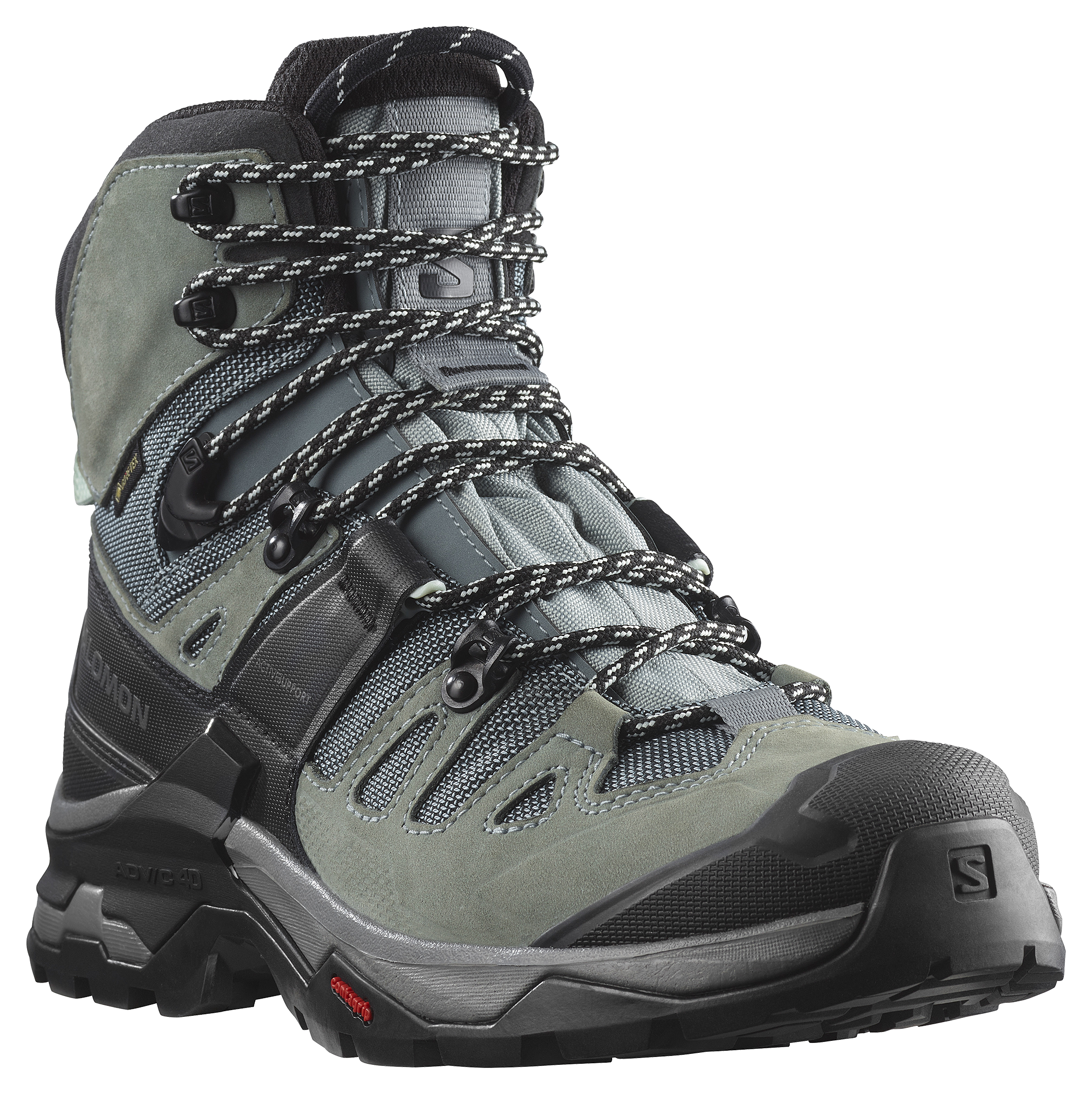 Image of Salomon Quest 4 GORE-TEX Hiking Boots for Ladies - Slate/Trooper/Opal Blue - 7M