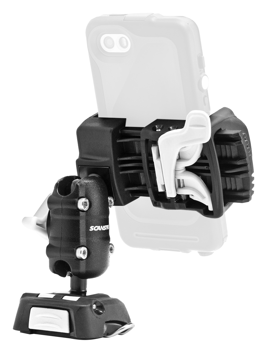 Image of Scanstrut ROKK Mini Phone Mount Kit with Screw Down Base