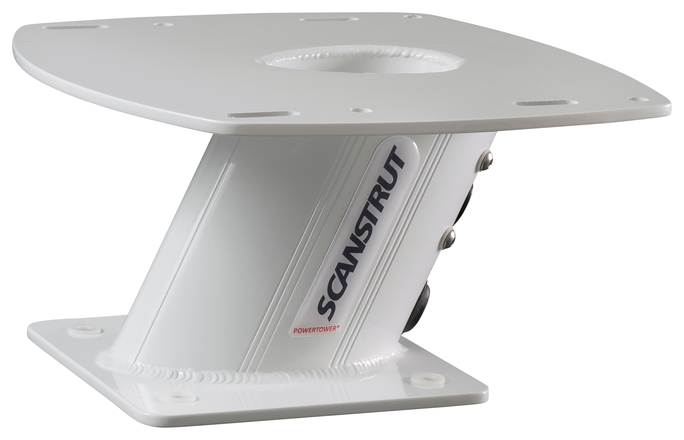 Image of "Scanstrut APT-150-01 Aluminium Aft-Leaning 6"" PowerTower for Radar"