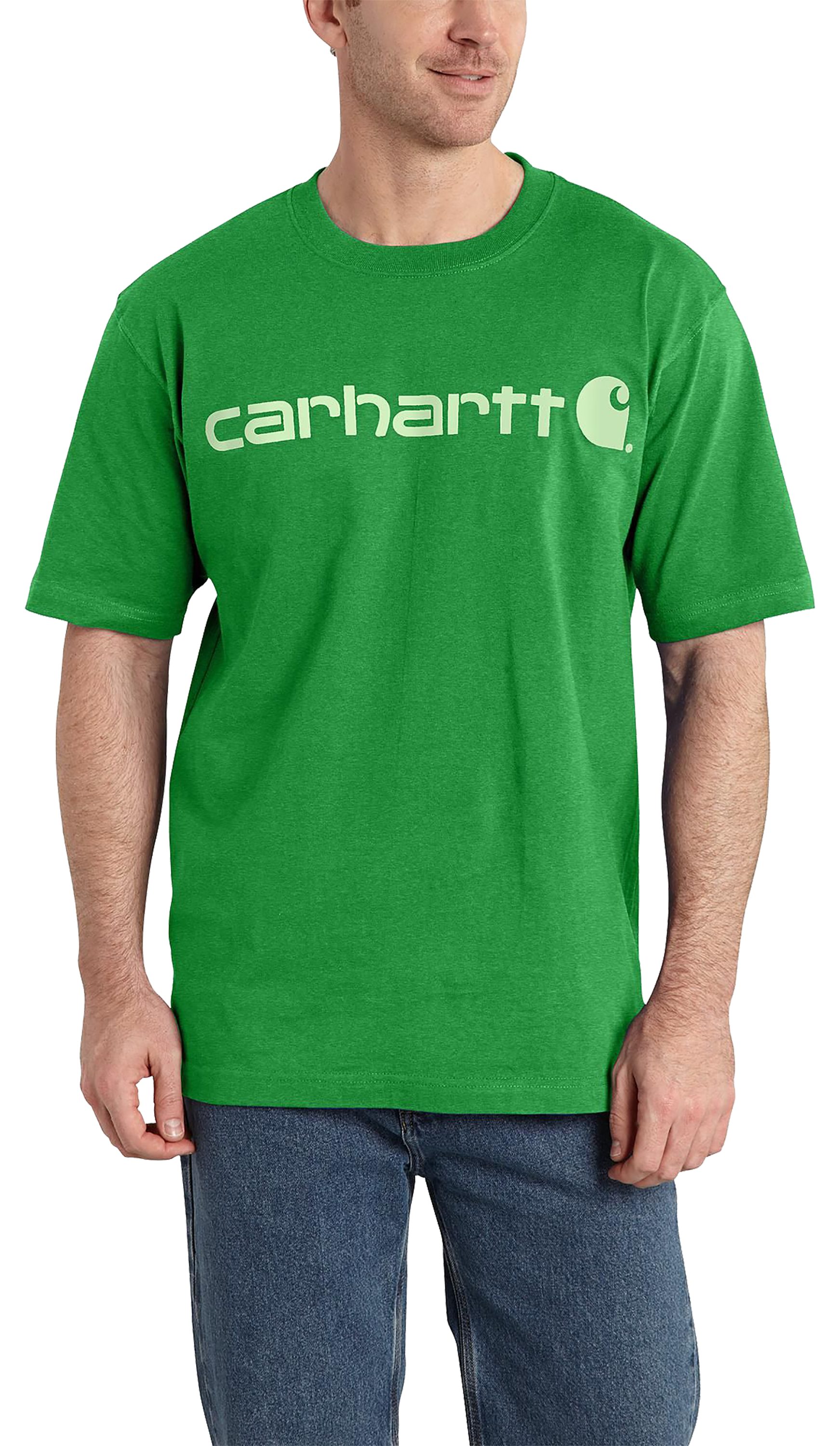 Carhartt Cotton Loose Fit Heavyweight Short-Sleeve Logo Graphic T