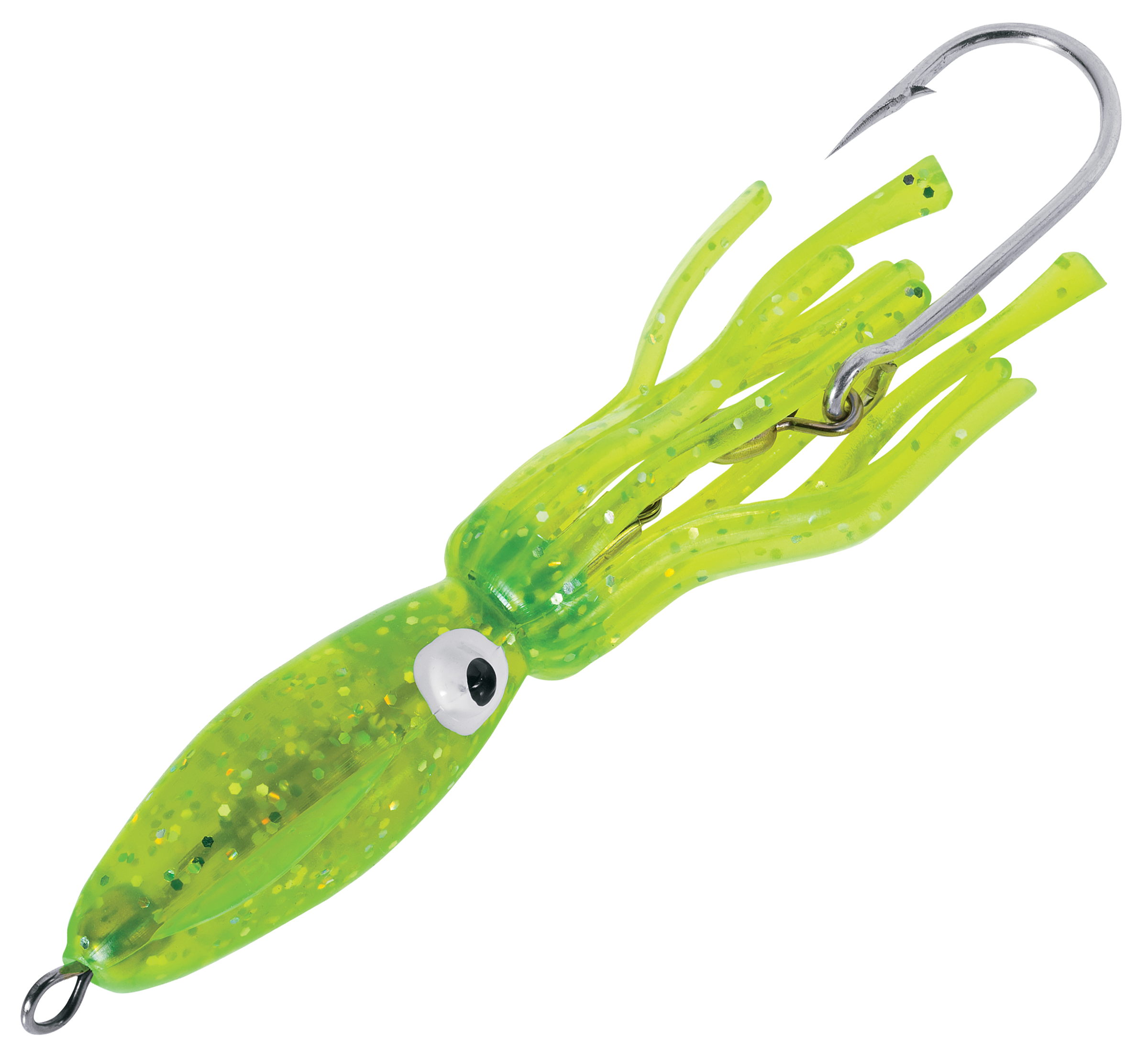B2 Squid 5 Squid Rig - Chartreuse