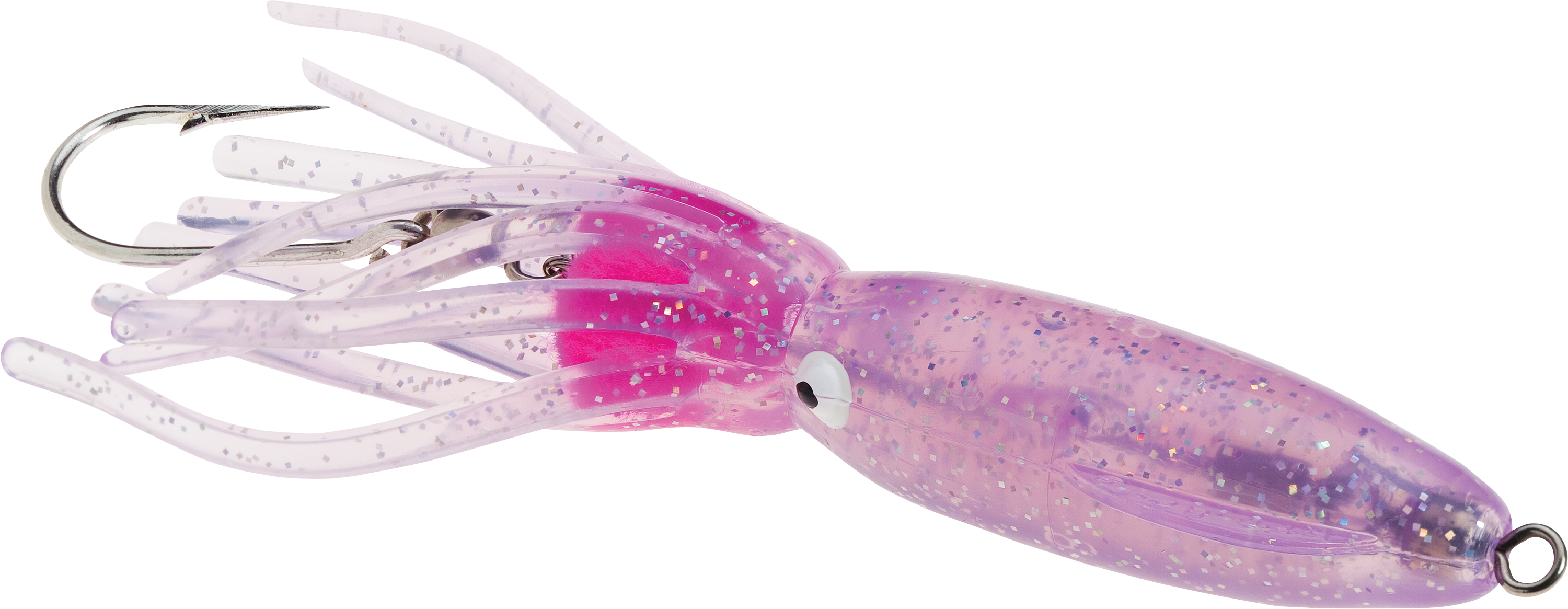 B2 Squid 9 Weighted Squid Rig - 8 oz. - UV Purple Haze