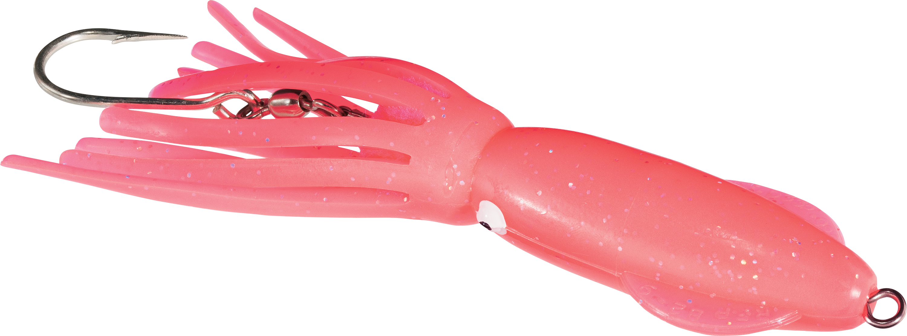 B2 Squid 9 Weighted Squid Rig - 12 oz. - Triple Glow Pink