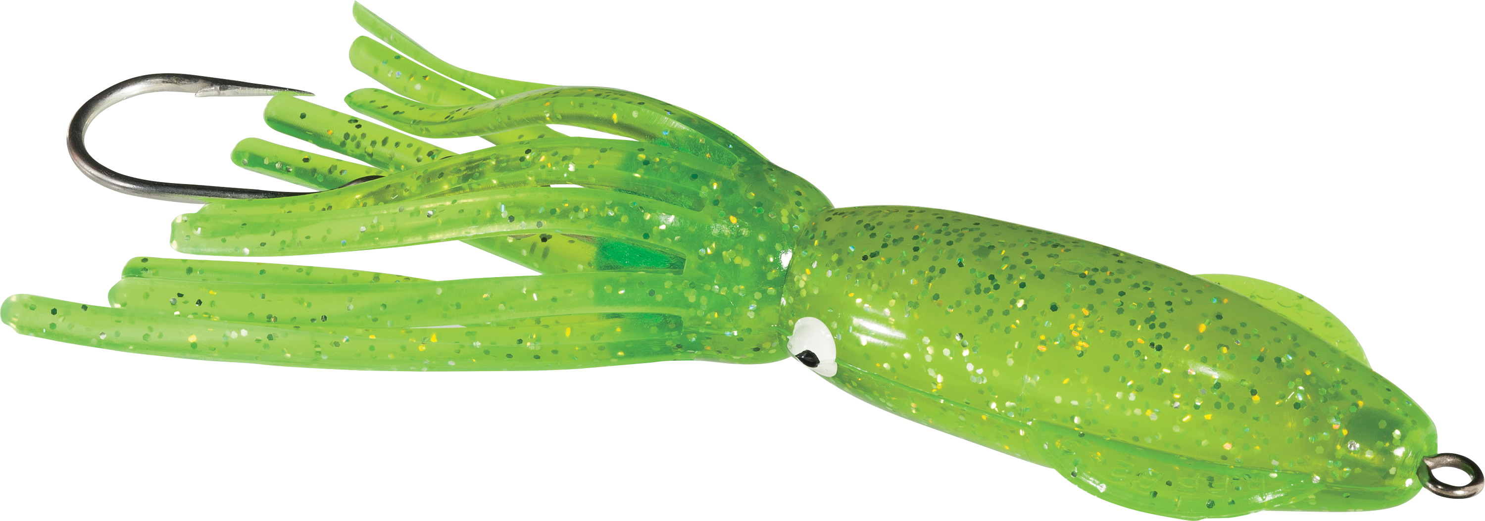 B2 Squid 9 Weighted Squid Rig - 12 oz. - Chartreuse