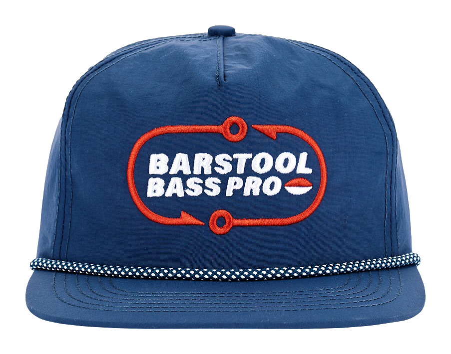 Bass Pro Shops X Barstool Sports Hook Logo Rope Snapback Cap