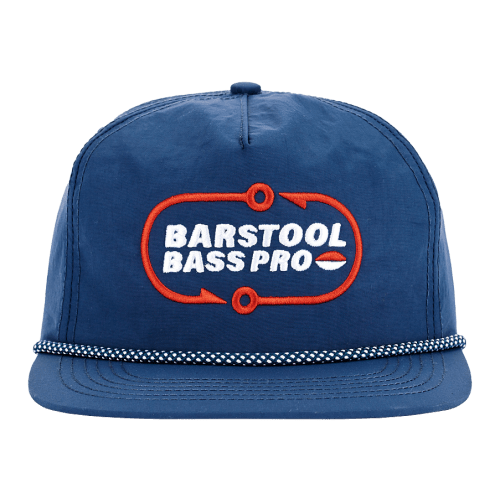 Bass Pro Shops X Barstool Sports Hook Logo Rope Snapback Cap