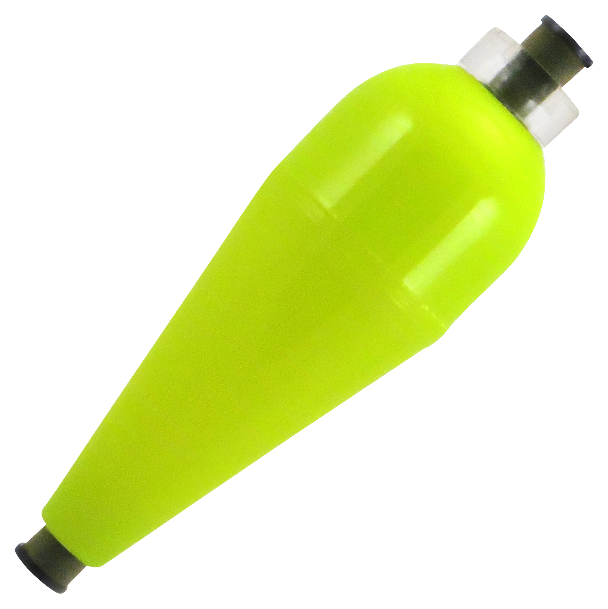 Double X Tackle A-Just-A-Bubble Float - Chartreuse - 2-1/4'x3/4' - ABM-4B