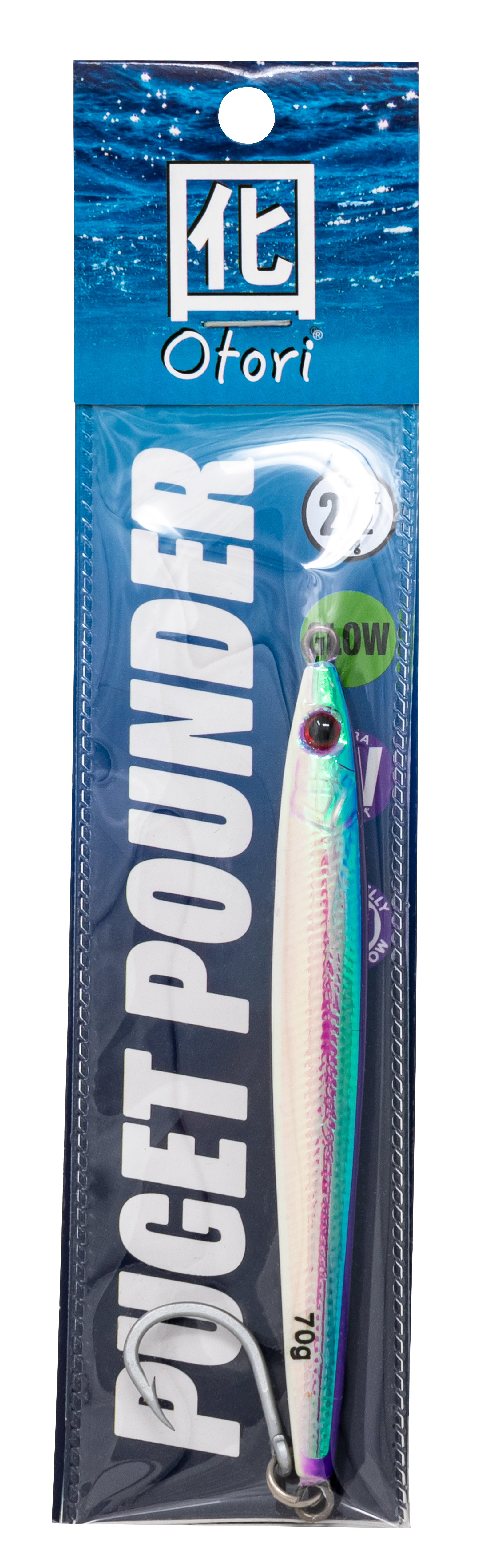 Otori Puget Pounder Jig - Purple/Pink Glow - 5-3/4