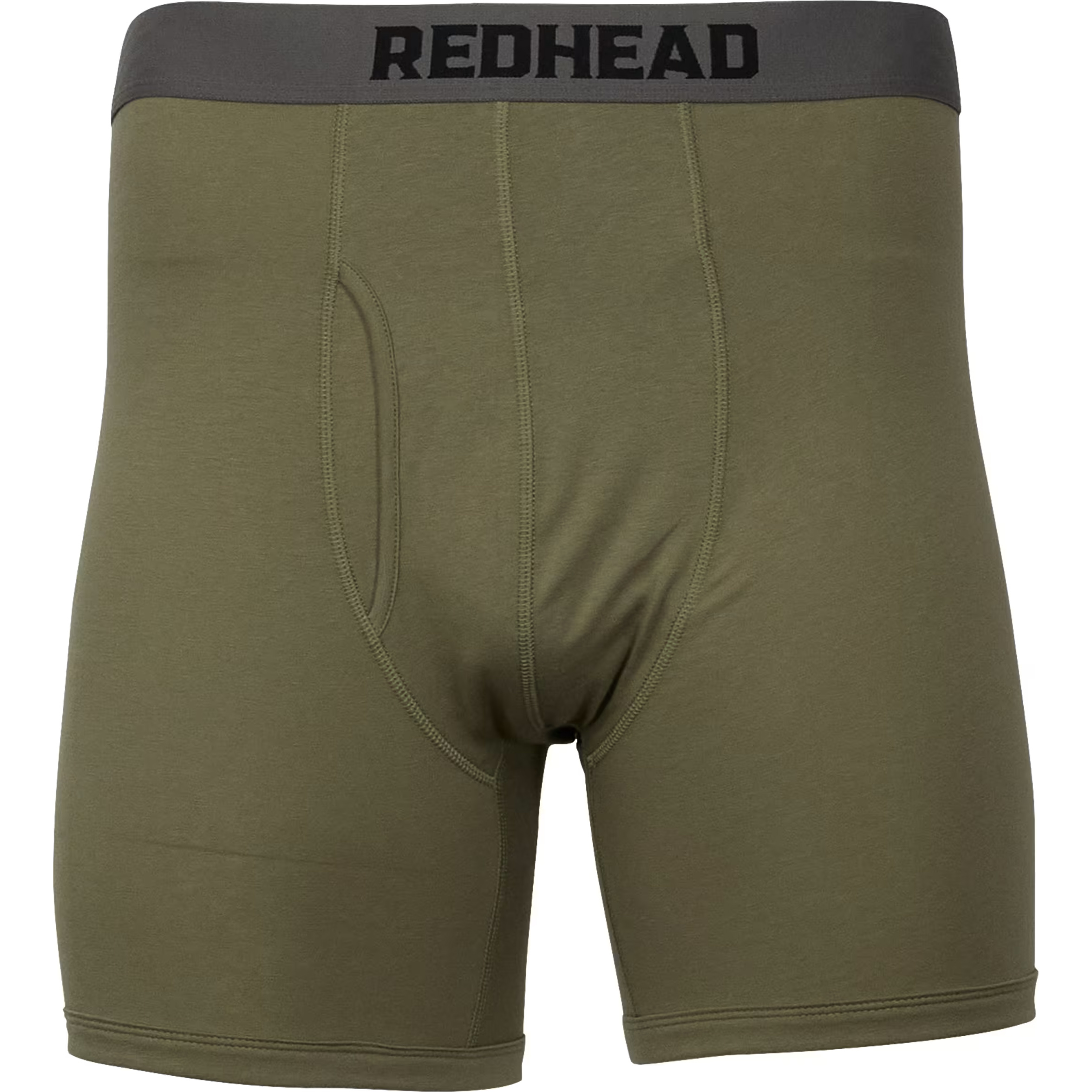 Image of RedHead Cotton Boxer Briefs for Men - Lichen
