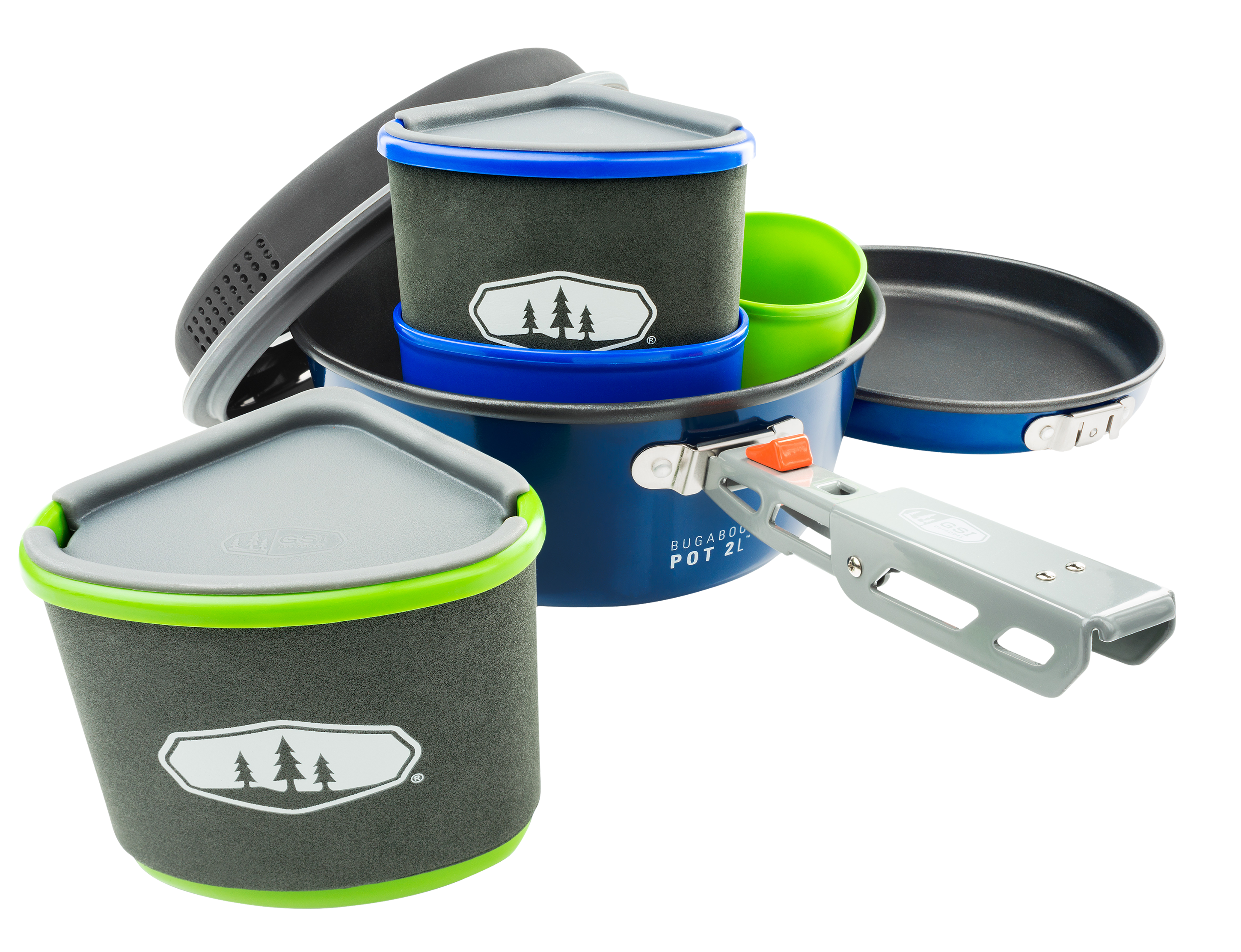 Image of GSI Outdoors Bugaboo Ceramic Backpacker Cook Set