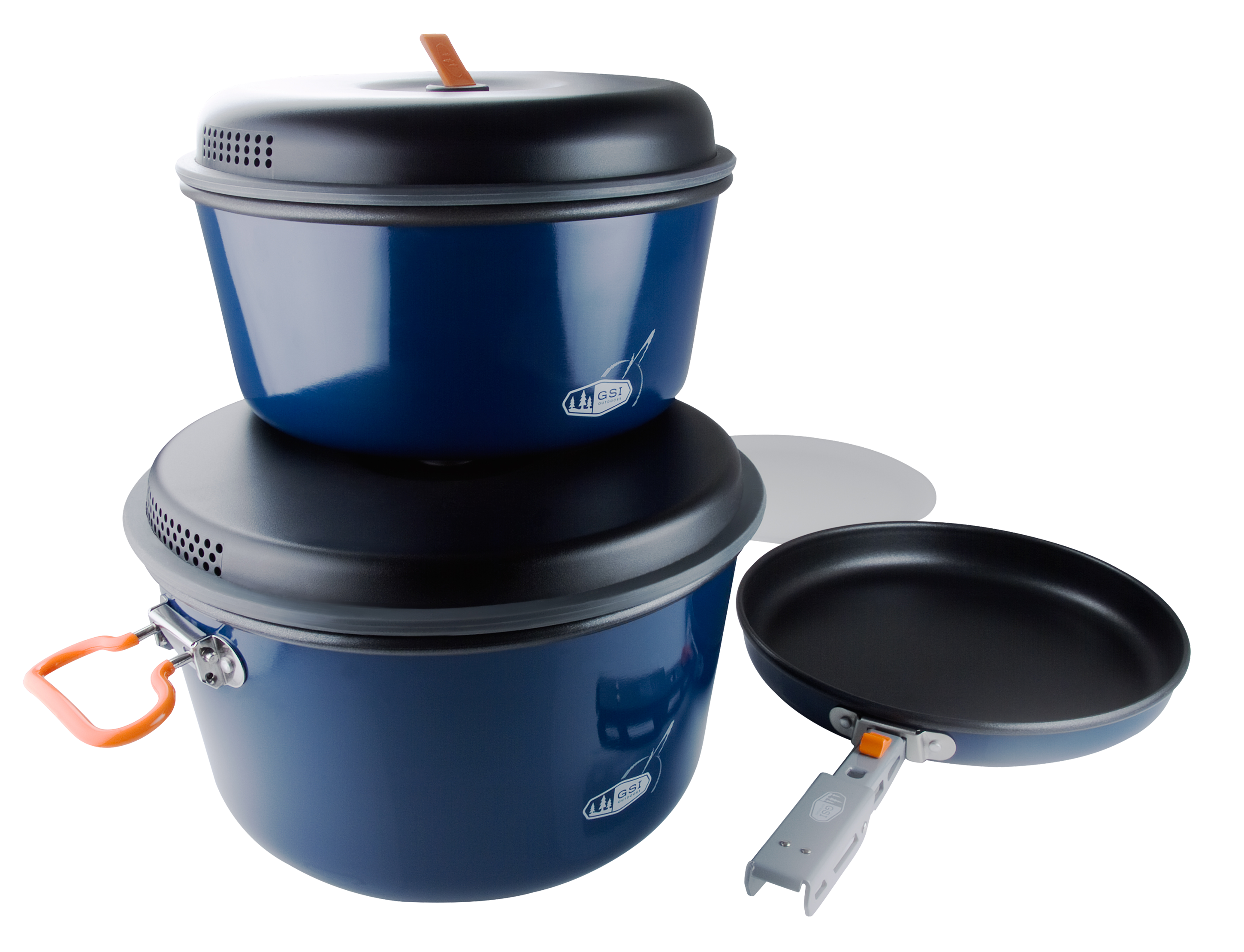 Image of GSI Outdoors Bugaboo Ceramic Base Camper Large Cookware Set