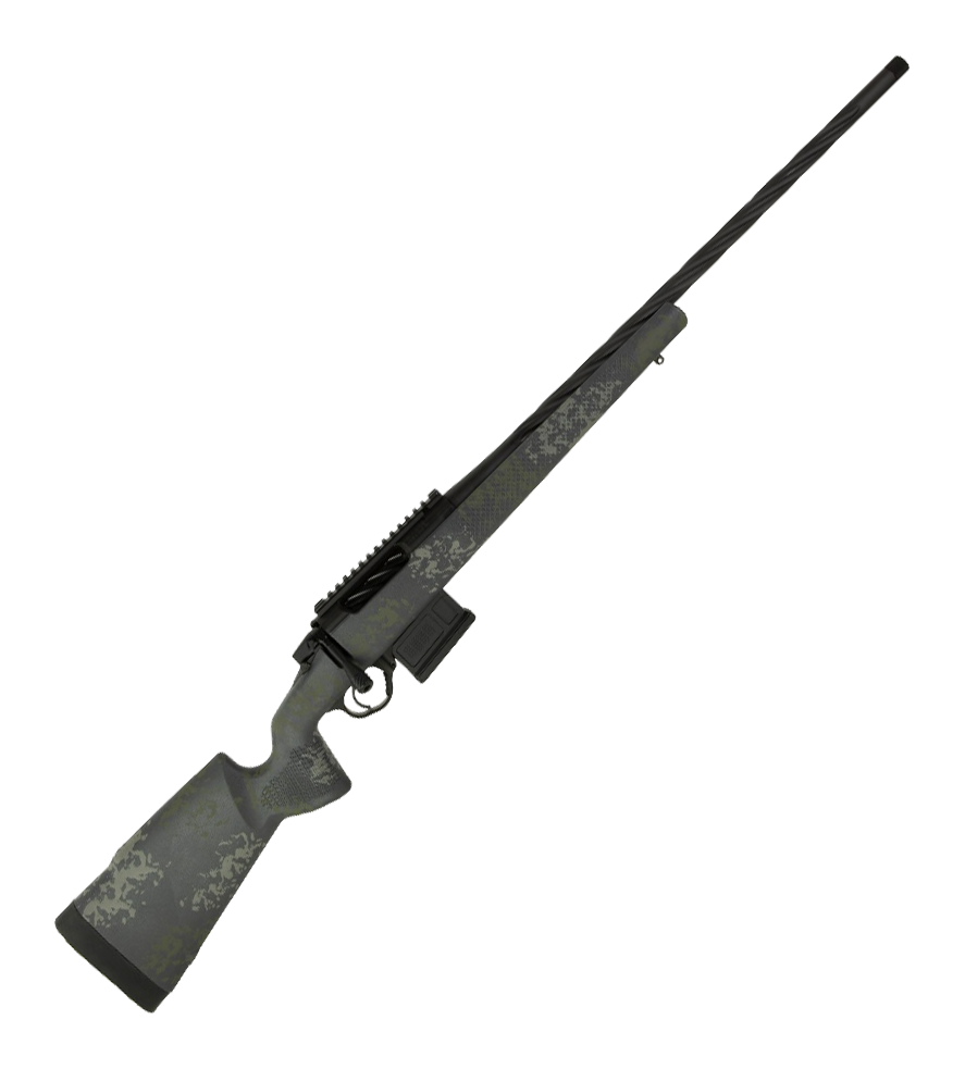 Image of Seekins Precision Havak Pro Hunter 2 6mm Creedmoor Centerfire Bolt-Action Rifle in Mountain Shadow Camo