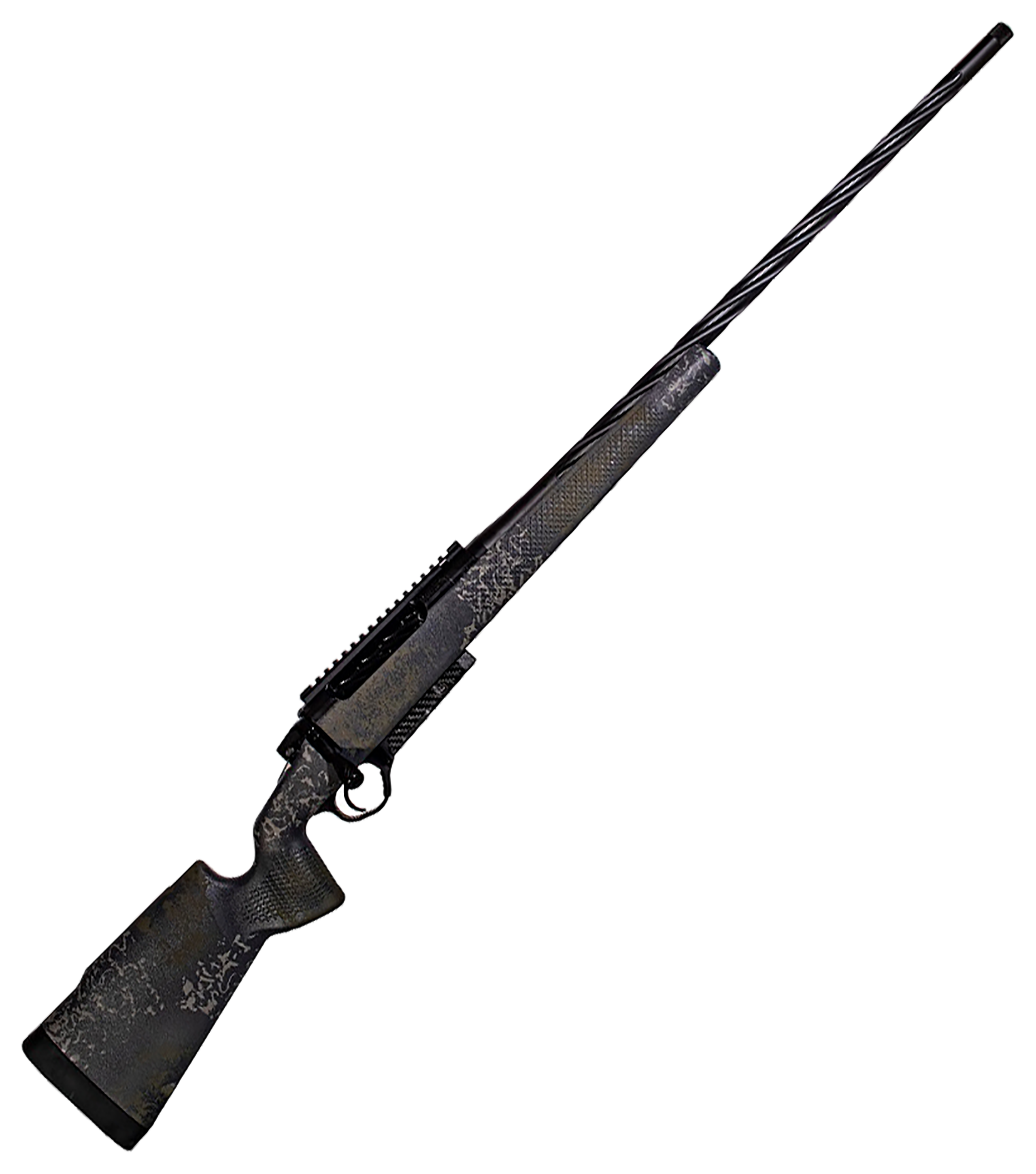 Image of Seekins Precision Havak Pro Hunter 2 7mm PRC Centerfire Rifle in Mountain Shadow Carbon