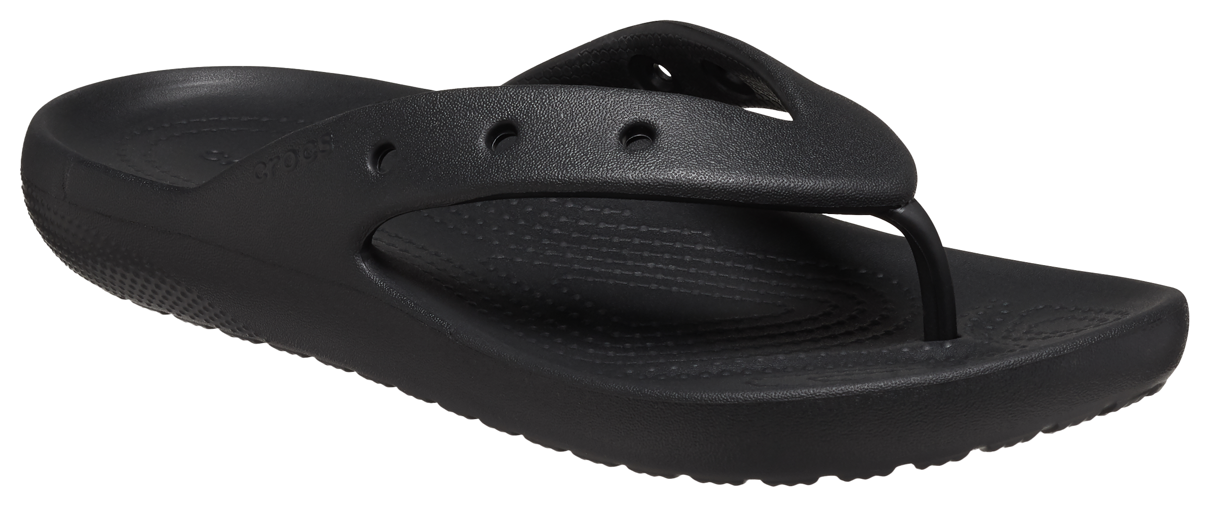 Image of Crocs Classic Flip 2.0 Thong Sandals for Ladies - Black - 11M