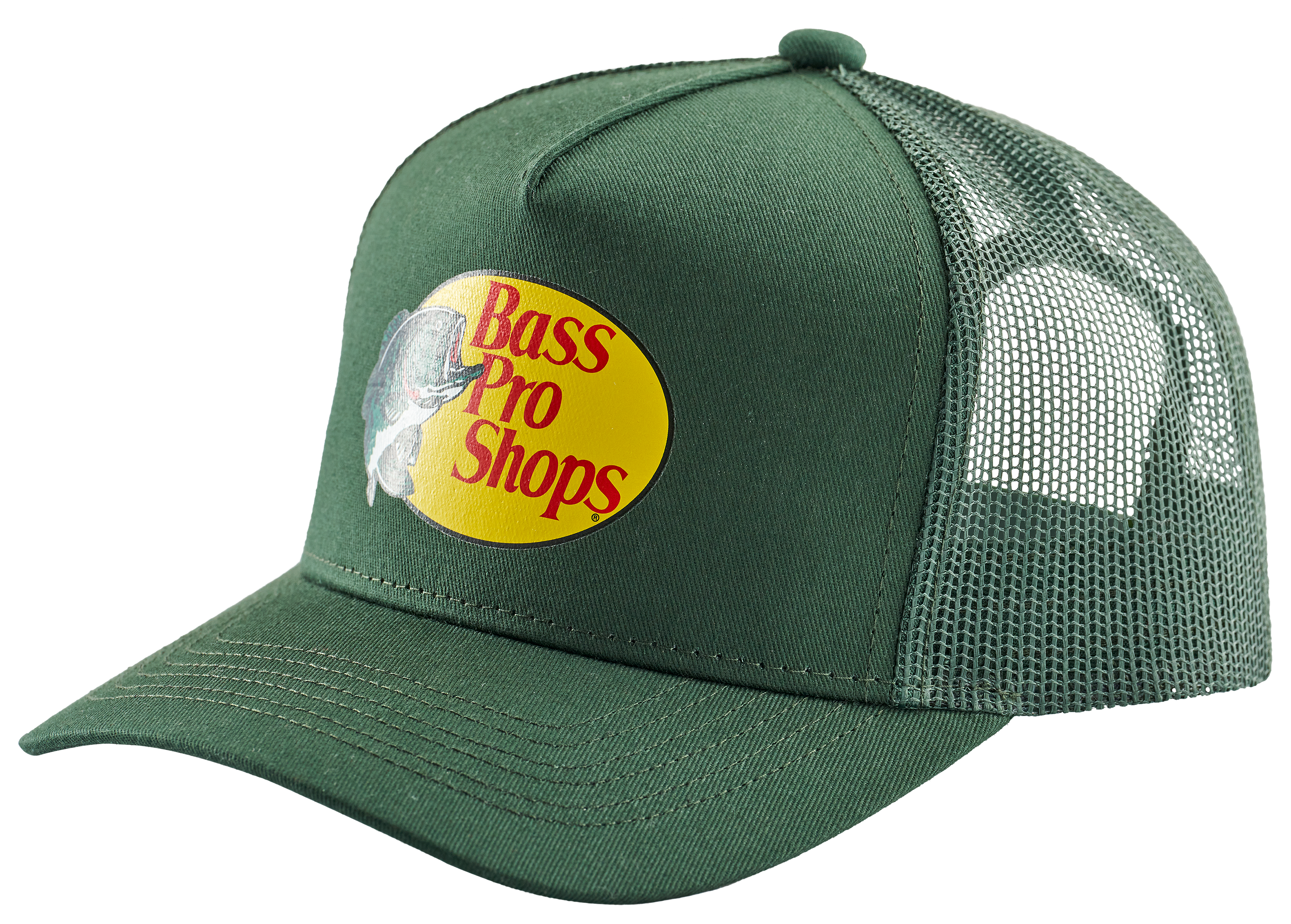 Bass Pro Shops Logo Mesh Cap for Youth - Red