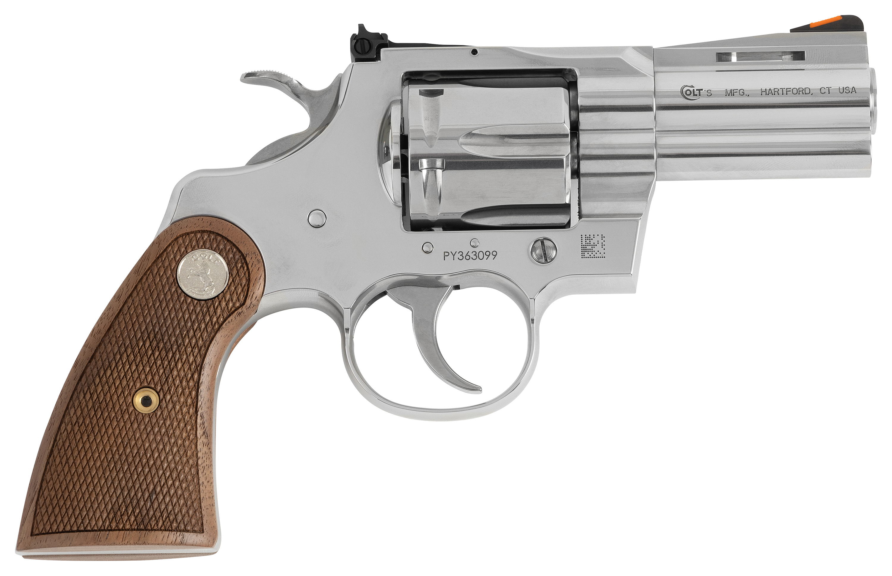 Colt Python SADA Revolver with Classic Panel Walnut Grips