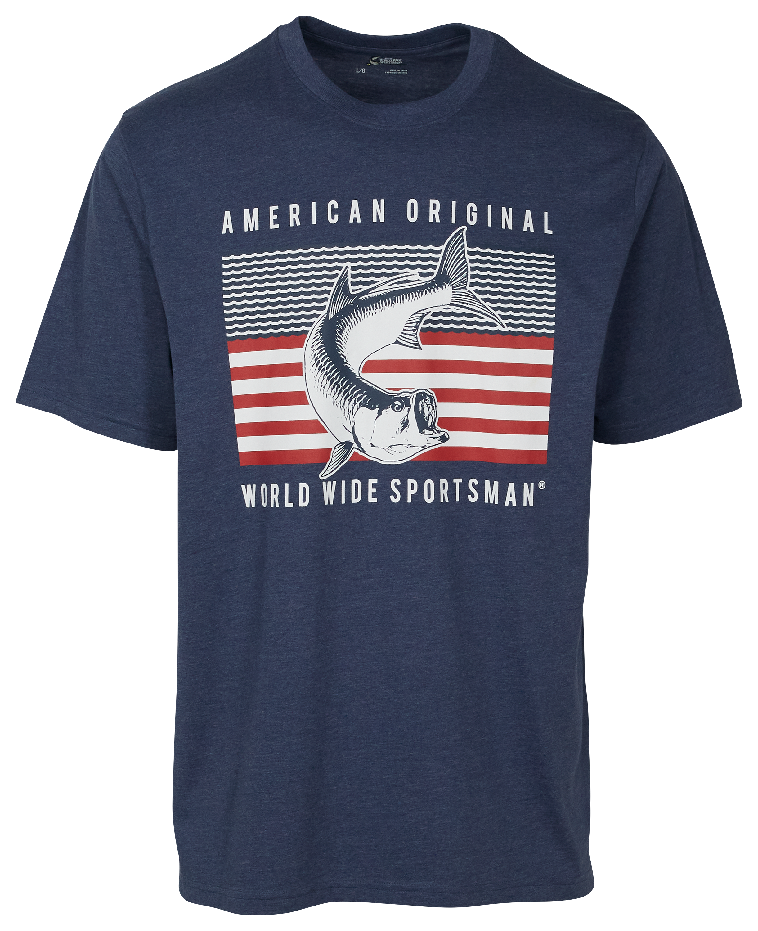 World Wide Sportsman Tarpon Flag Short-Sleeve T-Shirt for Men