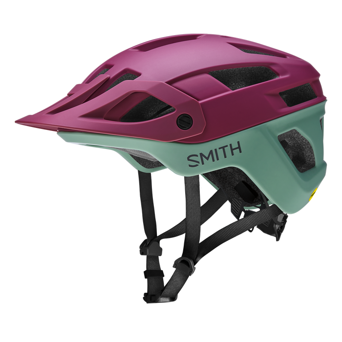 Image of Smith Sport Optics Engage MIPS Mountain Bike Helmet - Medium - Matte Merlot/Aloe