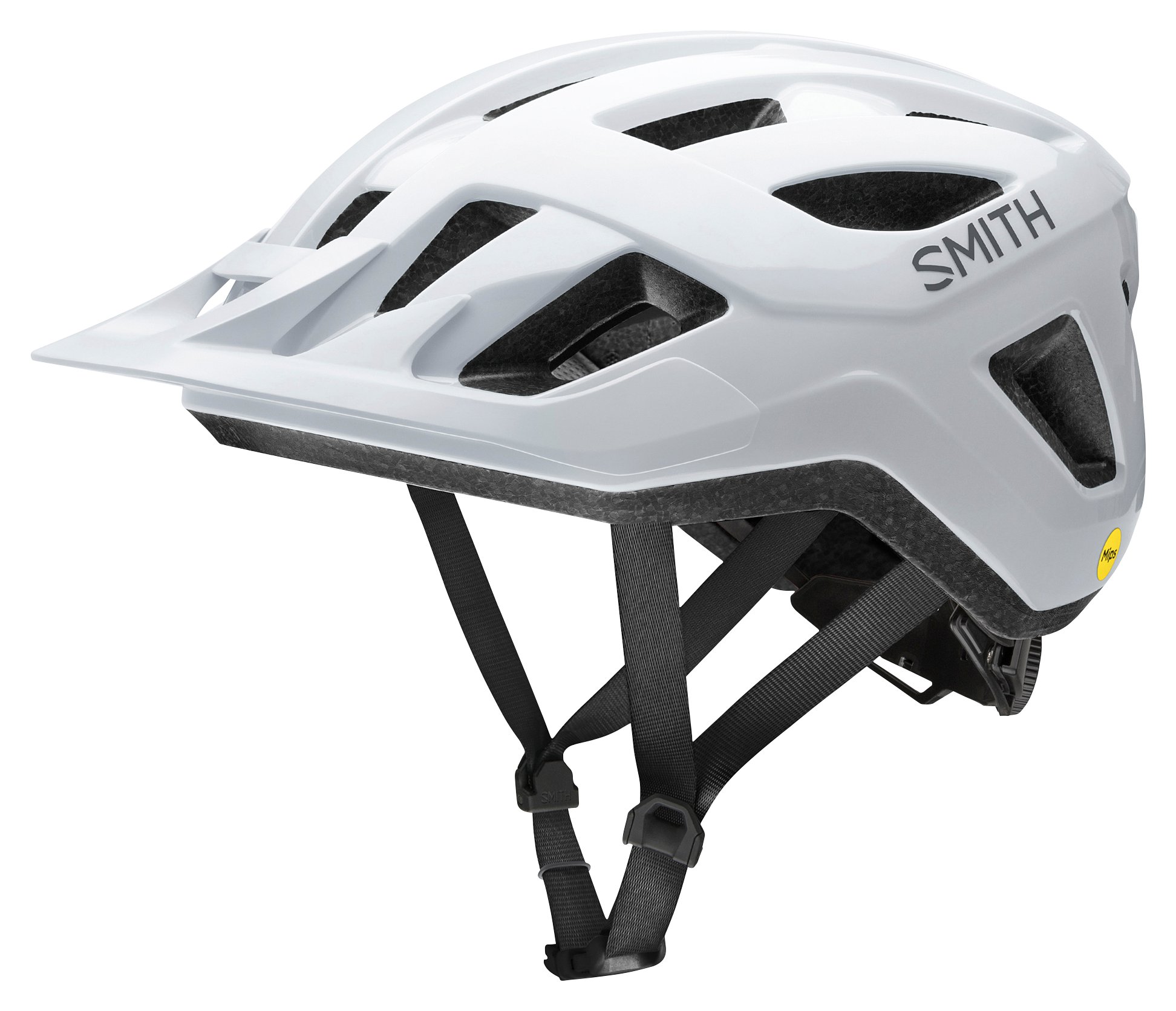 Image of Smith Convoy MIPS Bike Helmet - White - Small