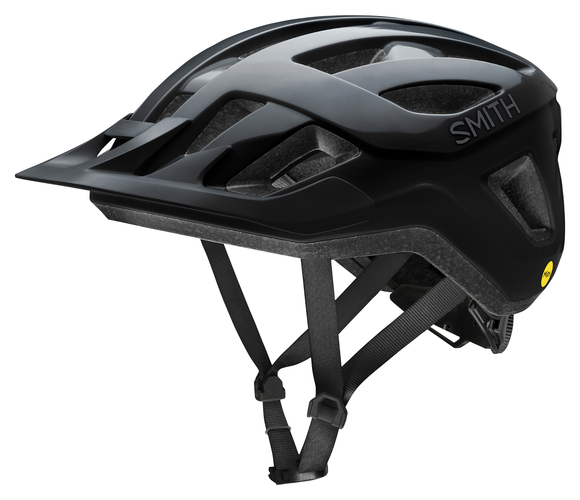 Image of Smith Convoy MIPS Bike Helmet - Black - X-Small