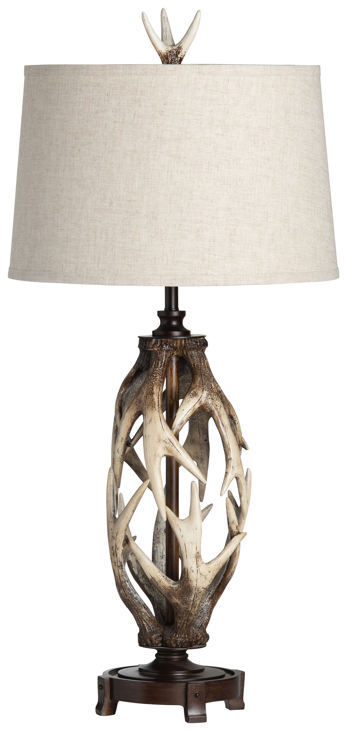 Image of Crestview Collection Billings Antler Table Lamp