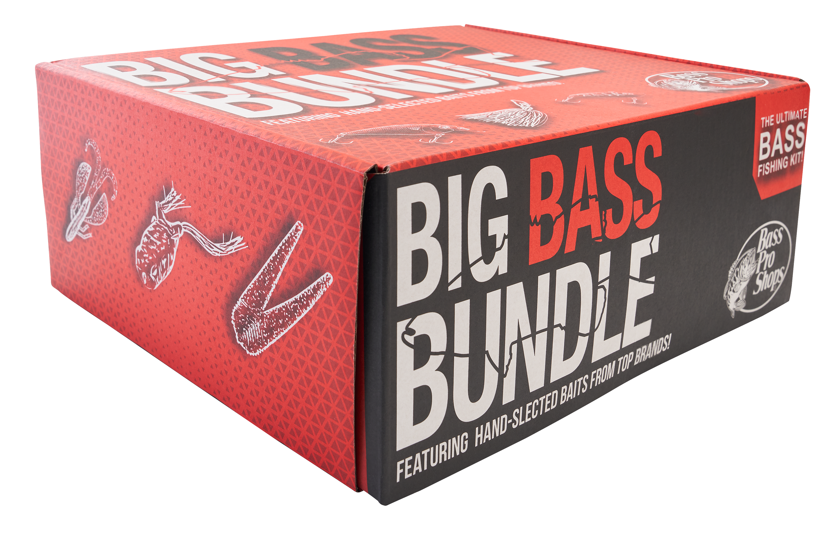 Big Rock Sports 0848-5693 55PC Bass Tackle Kit