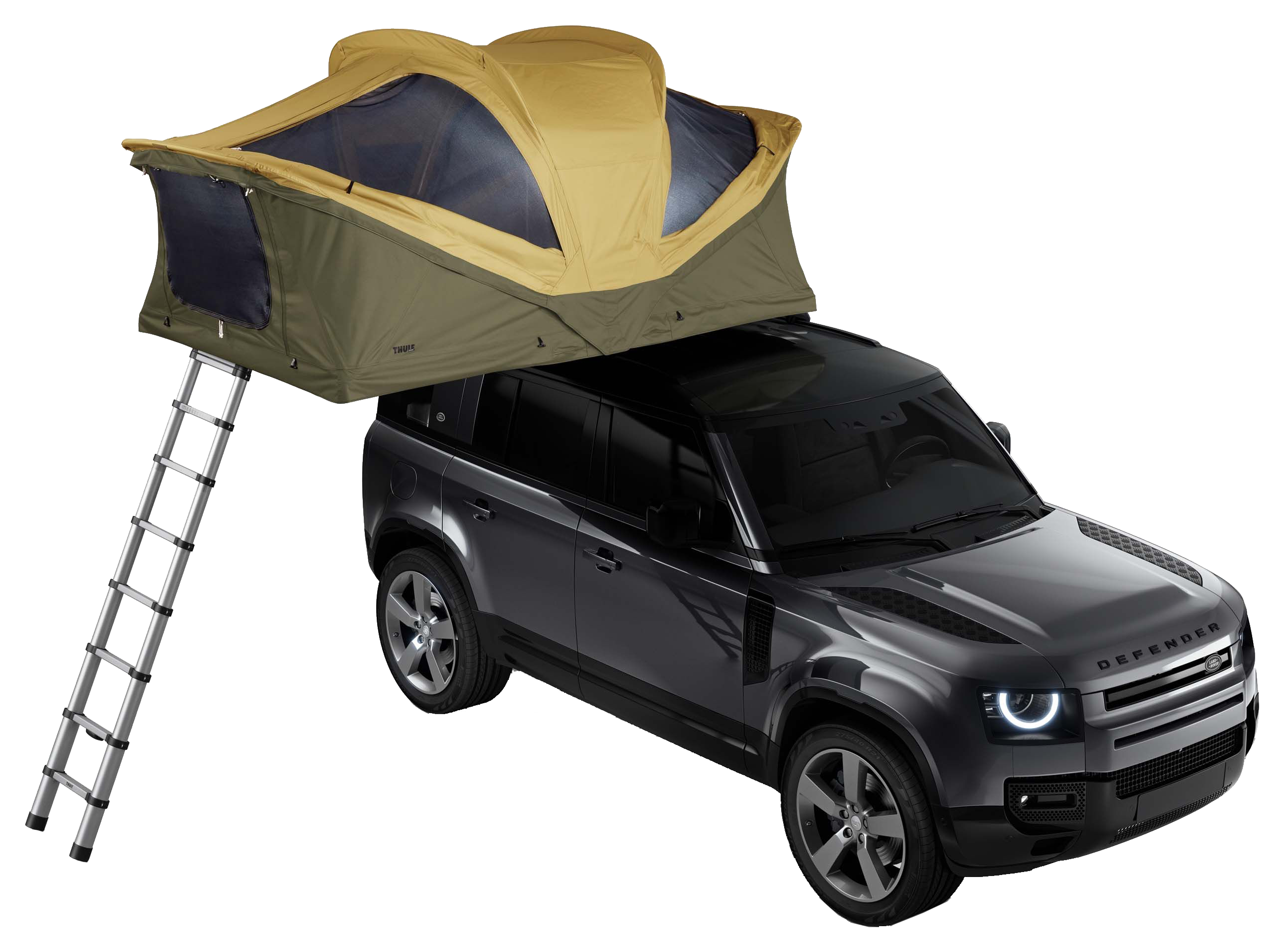 Image of Thule Approach M 3-Person Rooftop Tent - Fennel Tan