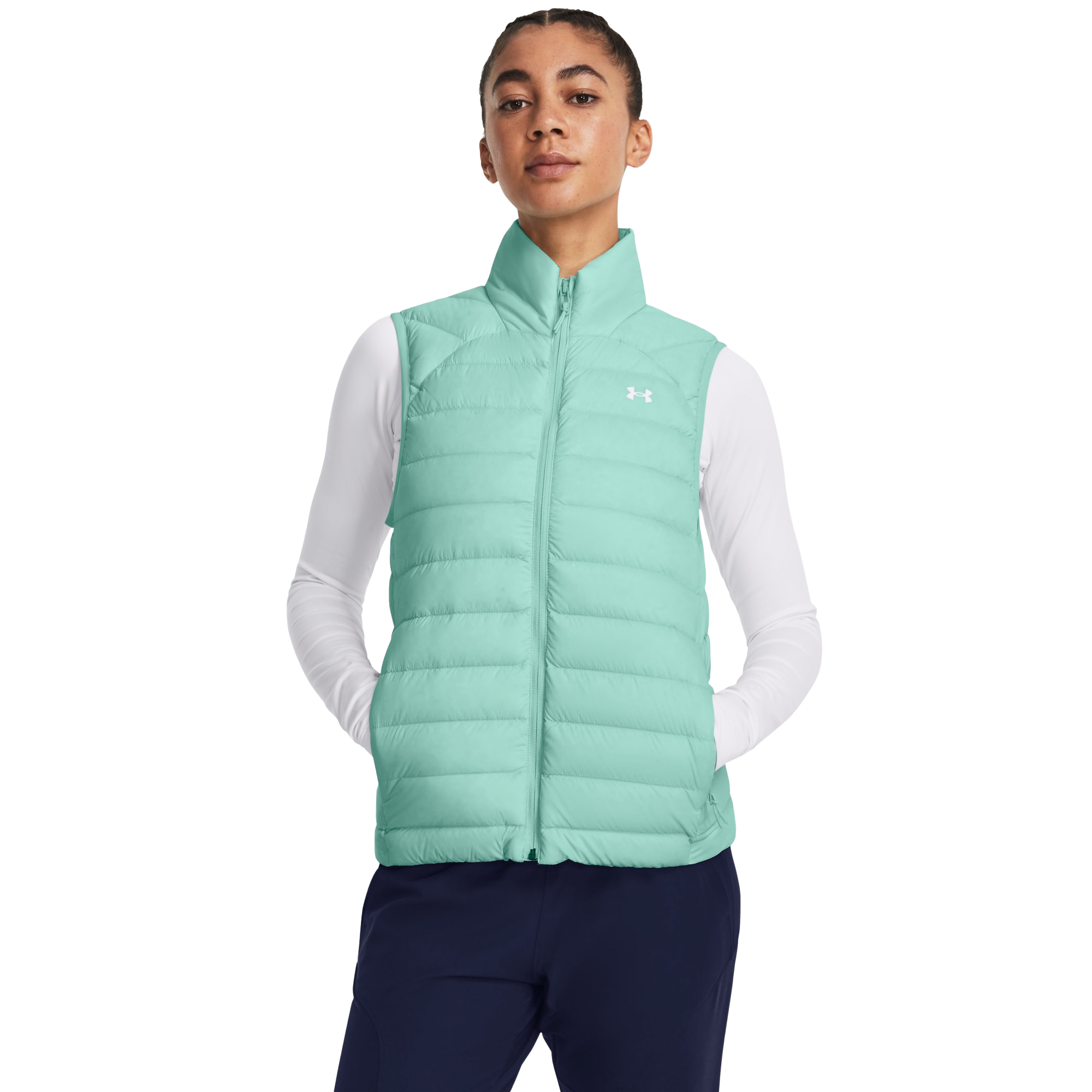 Under Armour Storm Armour Down 2.0 Vest for Ladies - Neo Turquoise/White - S