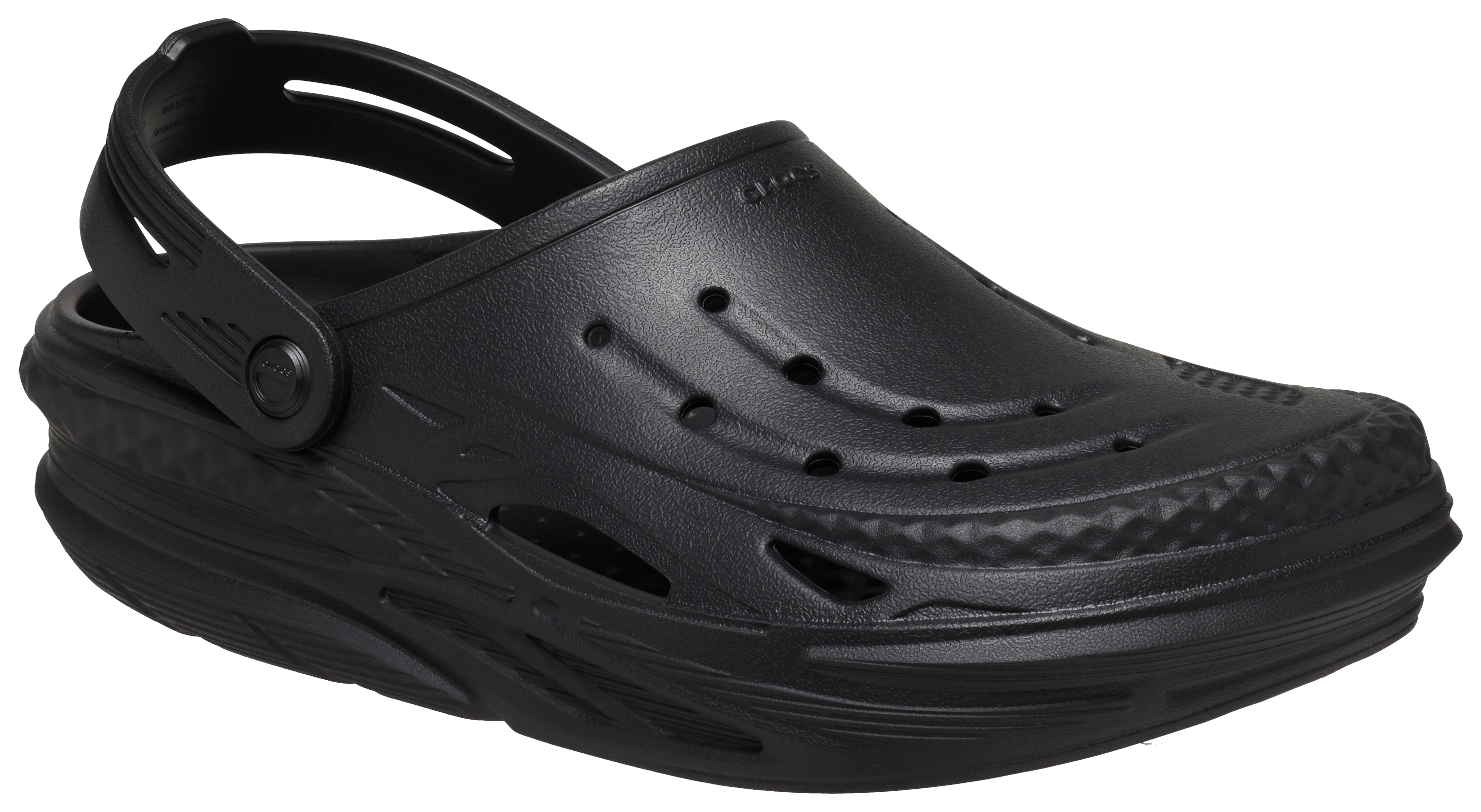 Image of Crocs Off Grid Clogs for Men - Black - 8M