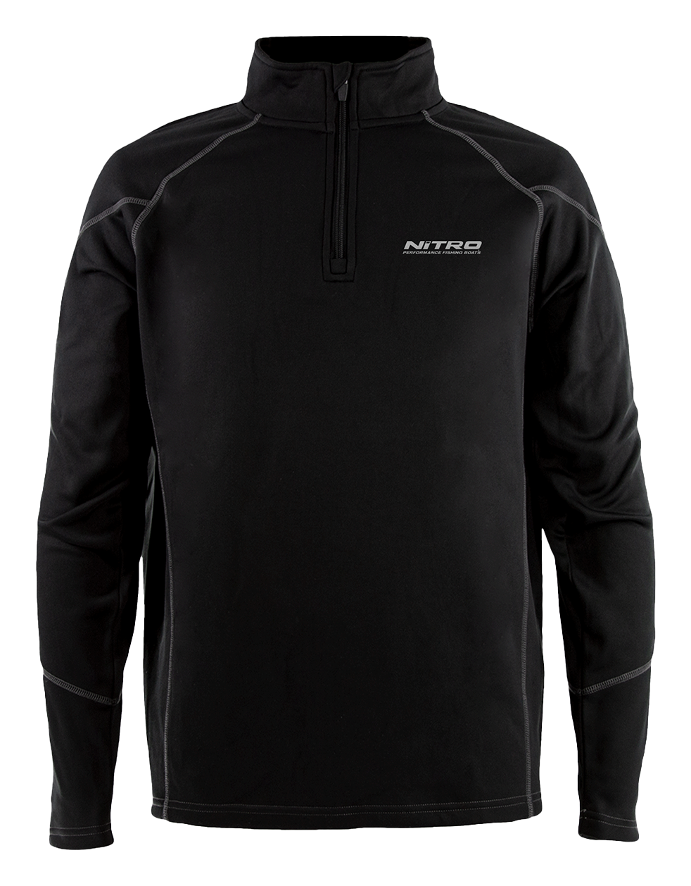 Image of NITRO Quarter-Zip Pullover for Men - Black - S