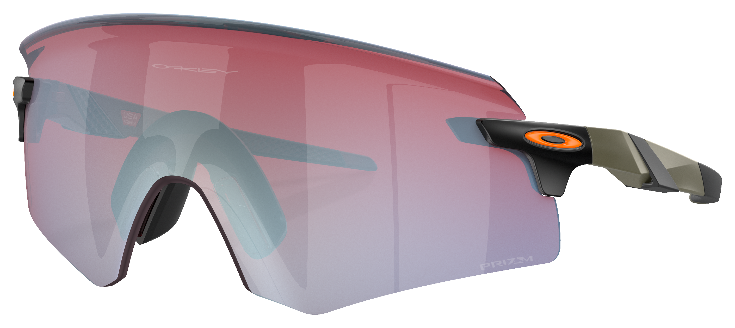 Image of Oakley Encoder OO9471 Latitude Collection Prizm Snow Mirror Sunglasses