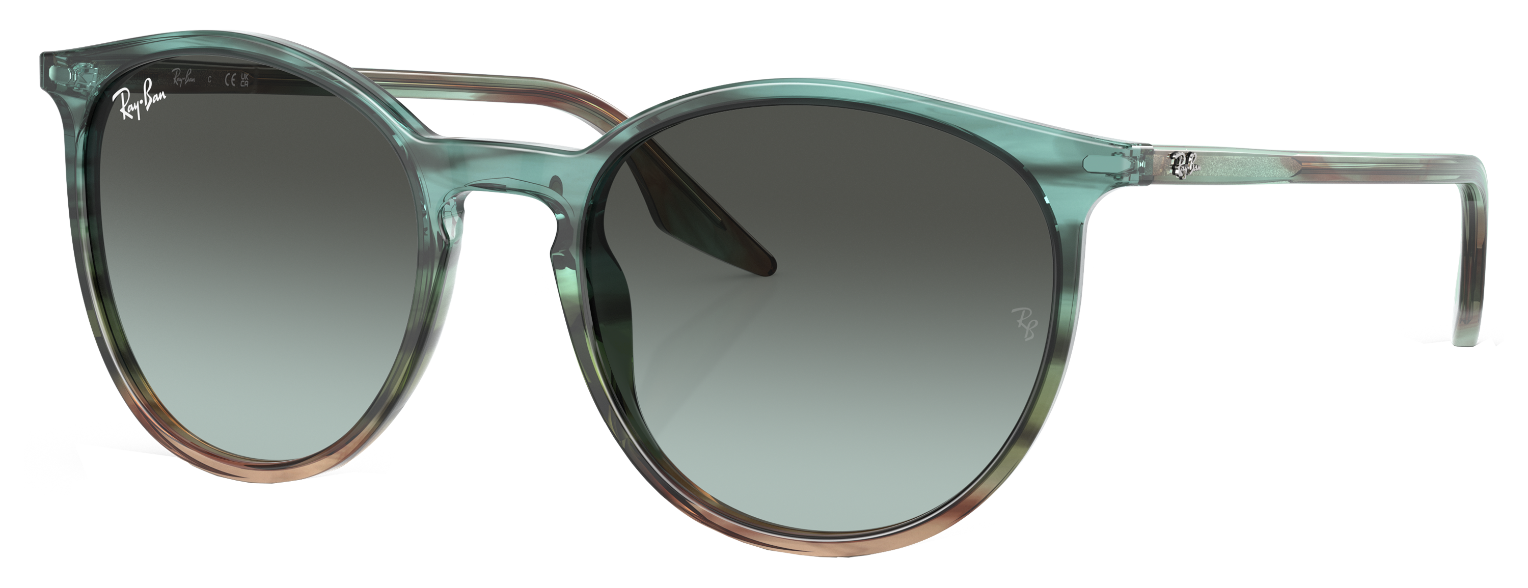 RAY-BAN RB2204 Gradient Glass Sunglasses