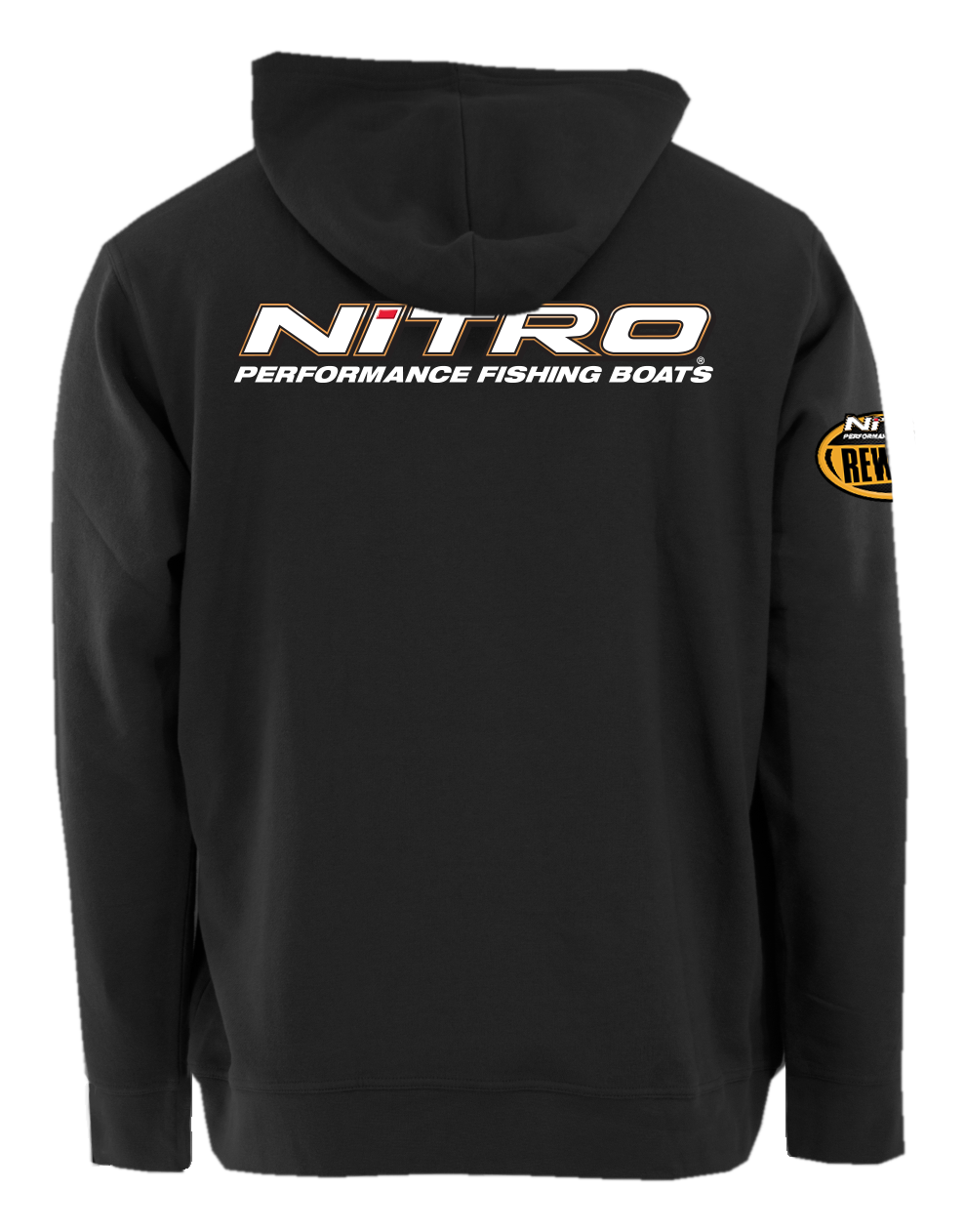 Image of NITRO Rewards CVC Long-Sleeve Hoodie for Men - Black - S