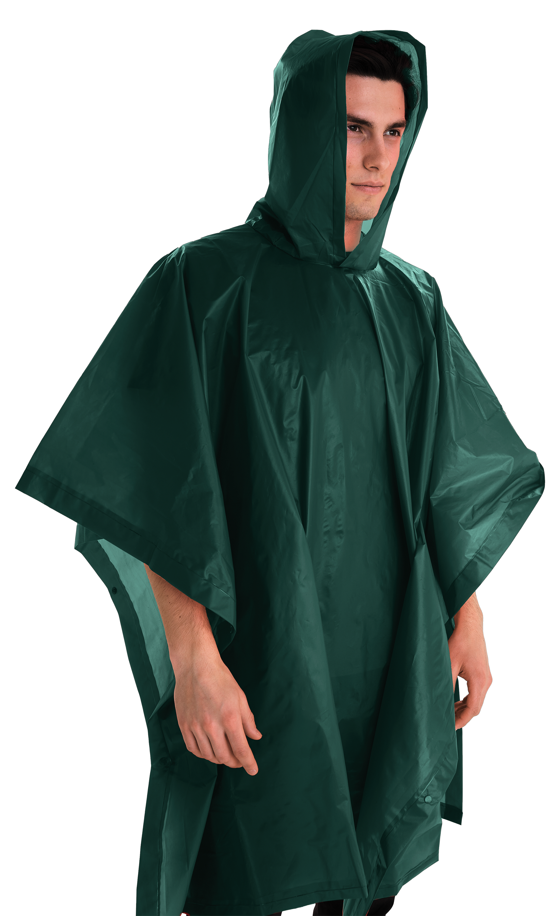 Coghlan's Lightweight Rain Poncho with Carrying Bag - Green