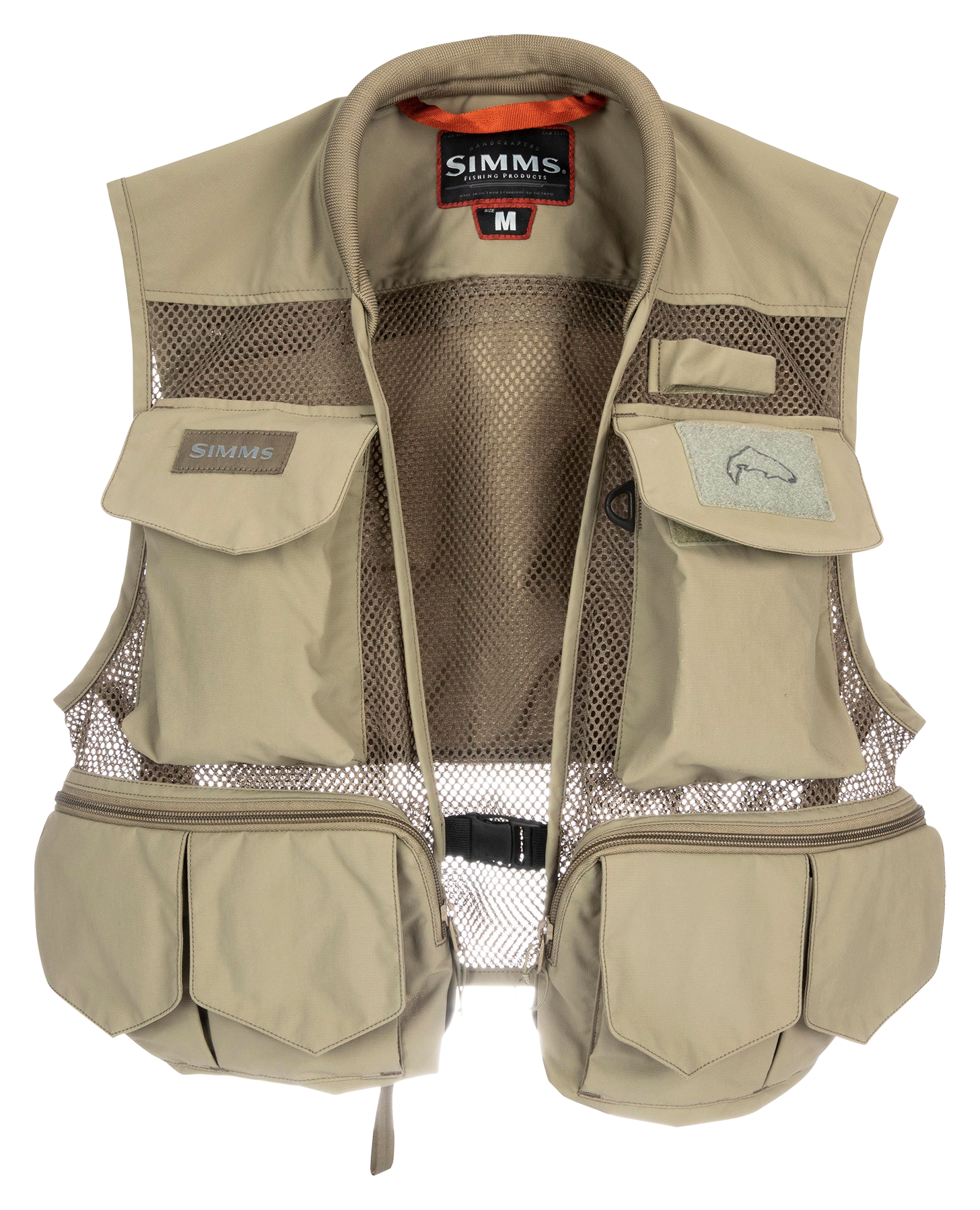 Image of Simms Tributary Fishing Vest - Tan - S