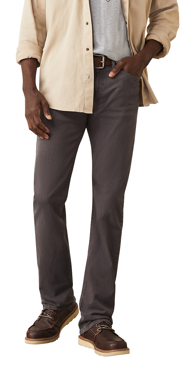 Ariat M7 Grizzly Straight-Fit Jeans for Men - Charcoal - 40x32