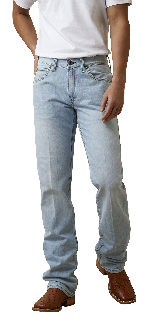 Image of Ariat M5 Eli Straight-Fit Jeans for Men - Zuma