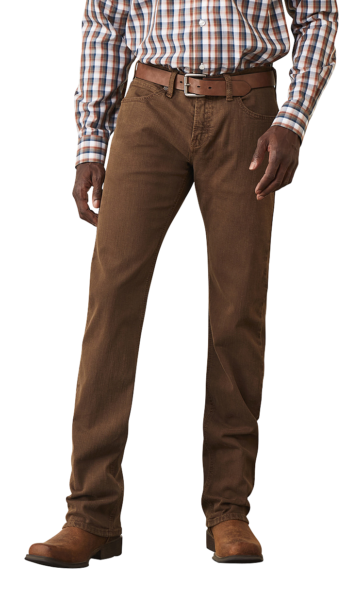 Ariat M7 Grizzly Straight-Fit Jeans for Men - Peat - 38x30