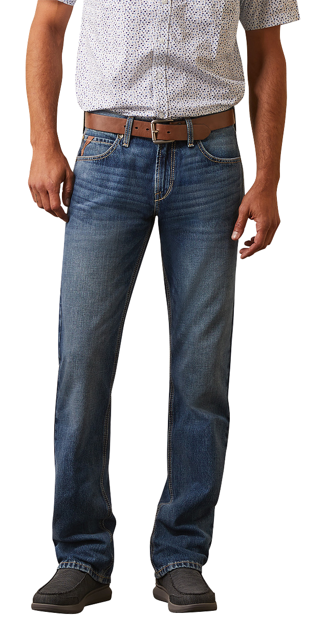Men's M7 Slim Ezra Straight Jeans in Brighton Cotton, Size: 35 X 30 by Ariat