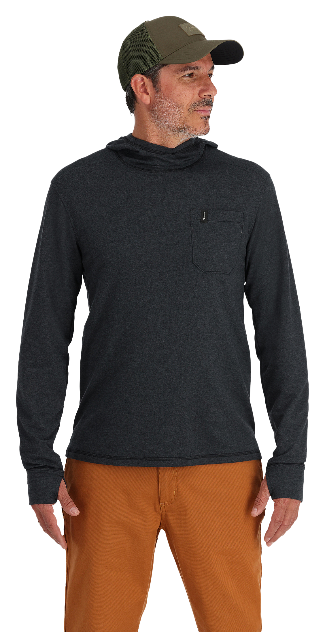 Bass Pro Shops Hooded Long-Sleeve T-Shirt for Men