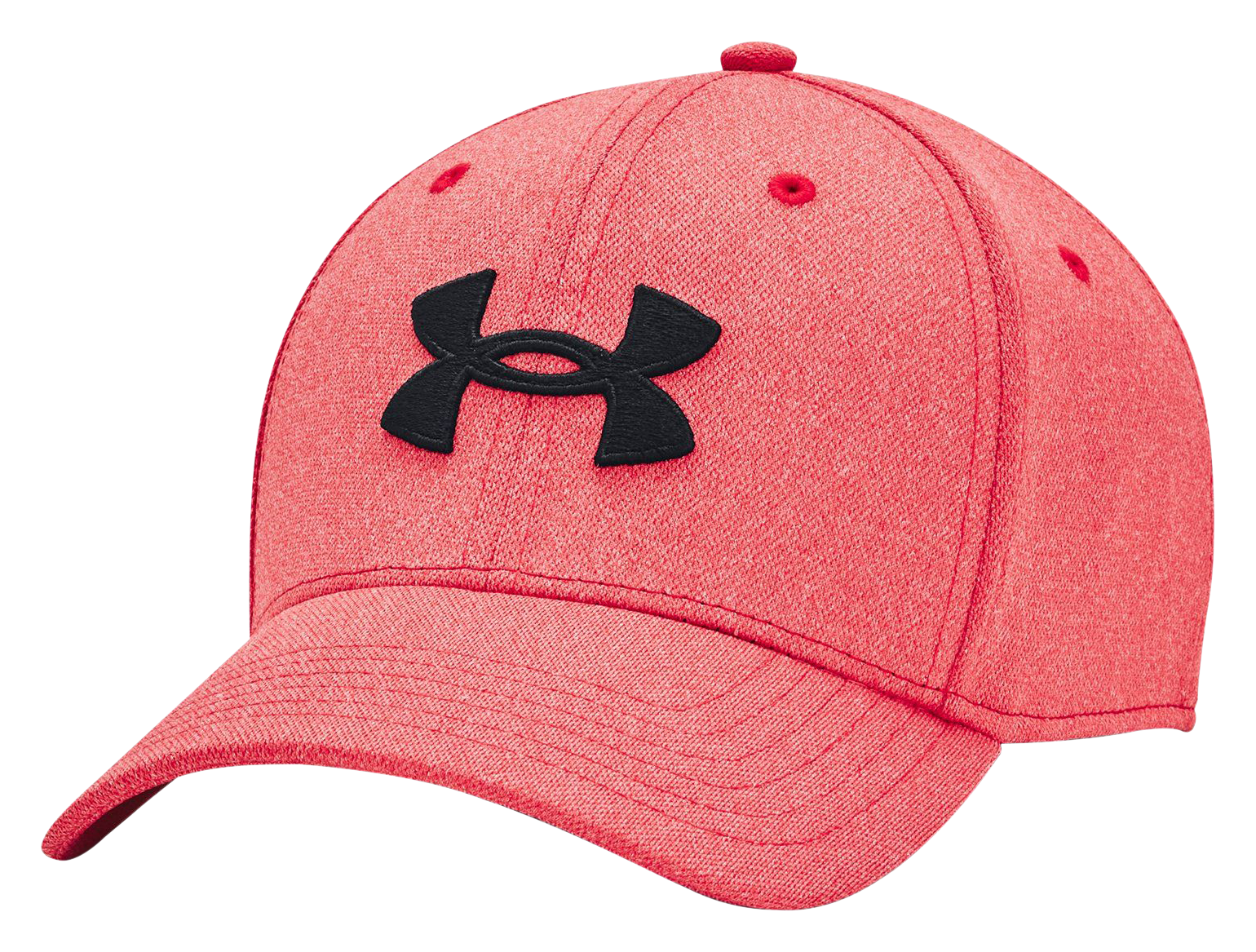 Image of Under Armour Blitzing Fitted Cap for Men - Red/Black - L/XL