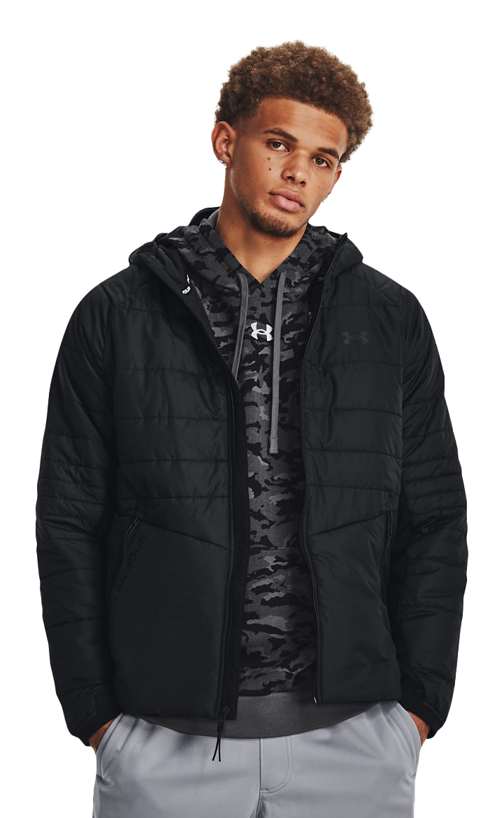 Image of Under Armour Storm Session Hybrid Jacket for Men - Black - M