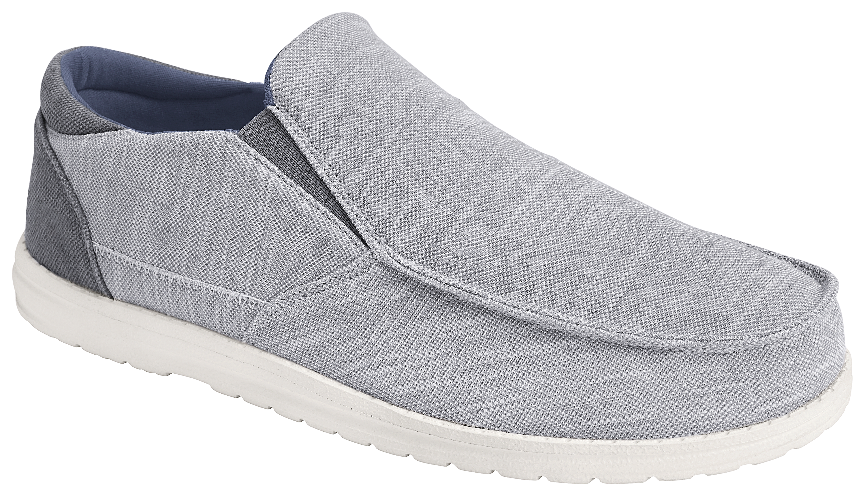 Image of RedHead Hayden Slip-On Casual Shoes for Men - Light Grey - 9M