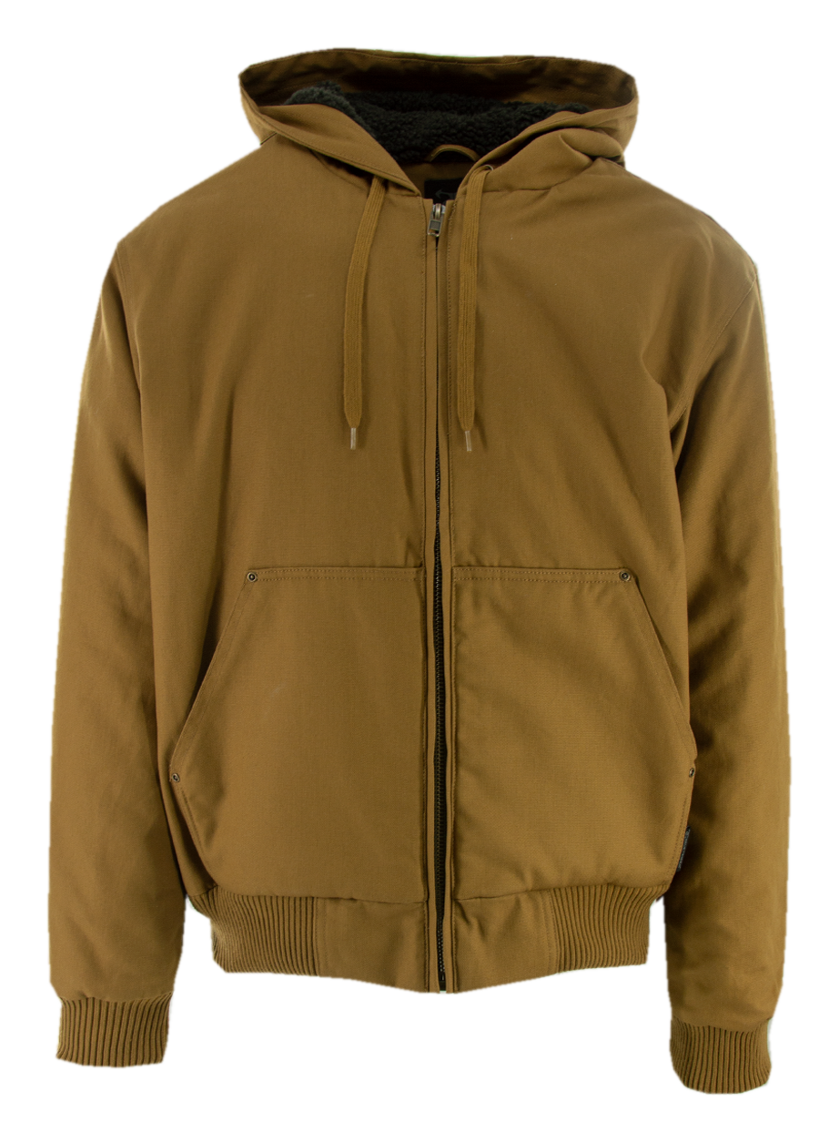 Image of TrueTimber 10 - Stone Hooded Jacket for Men - Bronze Brown - L