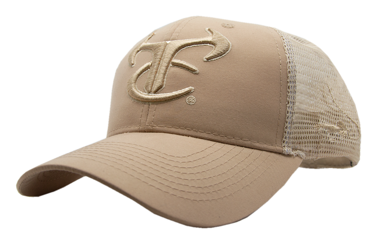 Image of TrueTimber Embroidered Logo Mesh-Back Cap - Tan