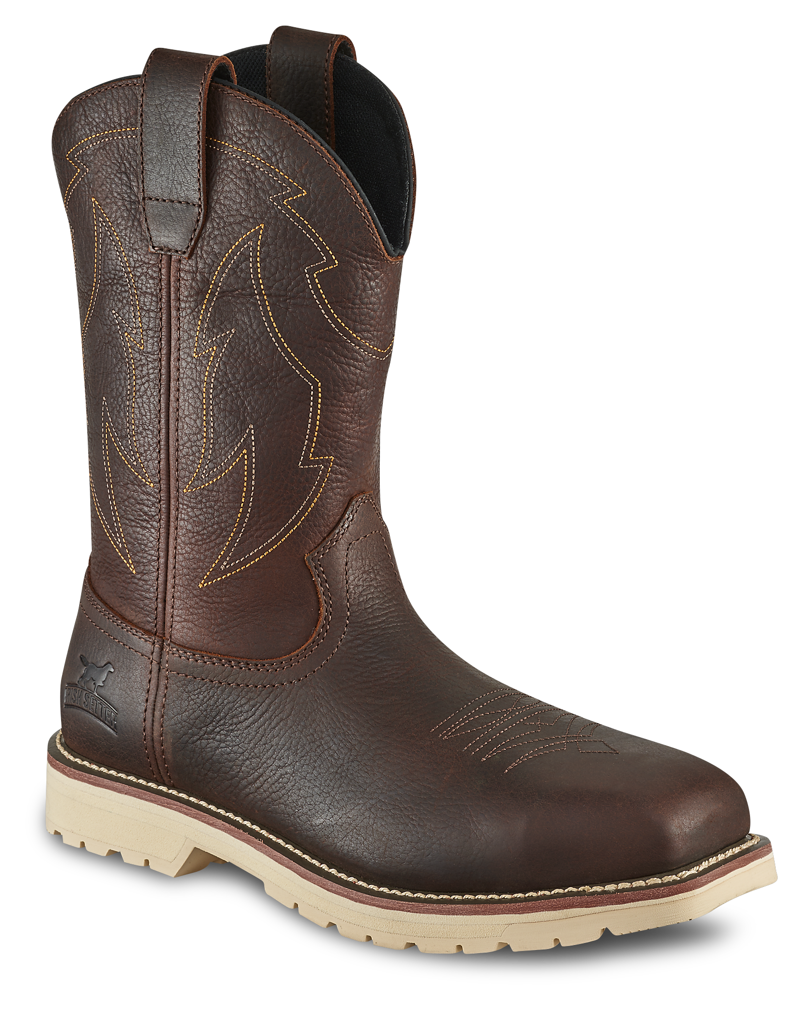 Irish Setter Kittson Square Steel Toe Western Work Boots for Men